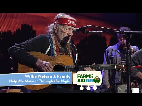 Willie Nelson & Family - Help Me Make It Through the Night (Live at Farm Aid 2024)