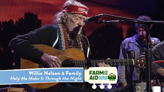 Willie Nelson &amp; Family - Help Me Make It Through the Night (Live at Farm Aid 2024)