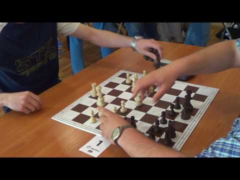 FM Arturs Bernotas - GM Daniel Fridaman, French Defence, Rapid chess, PART II