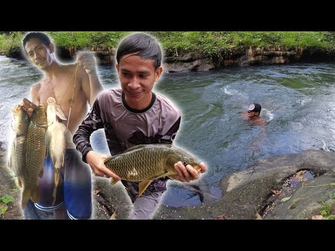 SE03EP070 - PABORITONG DAANAN ng KARPA ang RUMARAGASANG AGOS ( Catch and Cook ) Tiaong Quezon