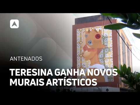 Teresina ganha novos murais artísticos com a terceira edição do festival retalho