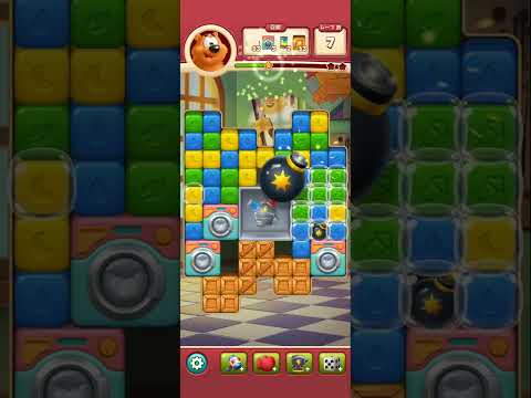 Toon Blast Level #7446_1#7446_2#7447_1#7447_2#7448_1 Clear @mlupin‘s Room(3)