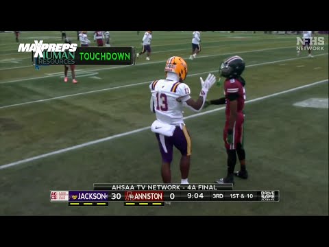 5-star Alabama signee EJ Crowell Breaks the Alabama 4A State Title Game Record for Rushing Yards 🏈 🏆