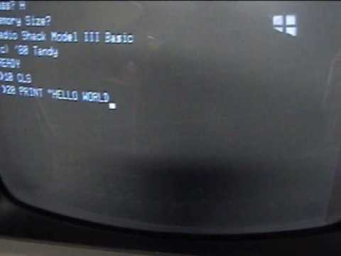 Radio Shack TRS-80 Model III