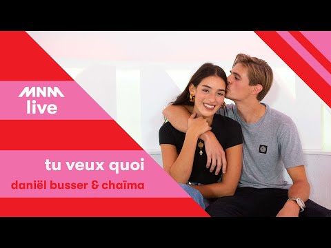 MNM LIVE:  Daniël Busser & Chaïma - Tu veux quoi || MNM JUICE