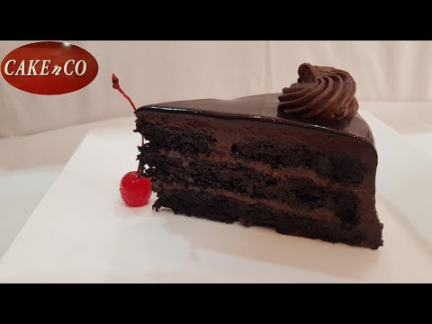 Death by chocolate cake/ recipe by Cake n Co