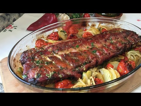 Receta Costilla De Cerdo y Cómo Limpiar Horno En 5 Minutos