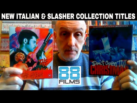 Don't open till Christmas & The Hyena 88 Films Slasher & Italian Collection new titles.