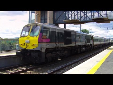 Class 201 Locomotive (233) + Enterprise  - Clontarf Road Station, Dublin