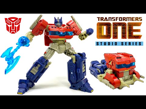 Transformers Studio Series 112 TF ONE Deluxe Class OPTIMUS PRIME Review