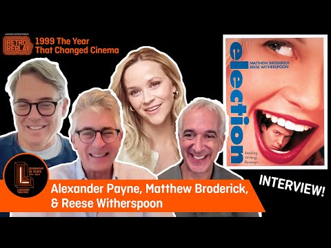 ELECTION interview with ALEXANDER PAYNE, MATTHEW BRODERICK and REESE WITHERSPOON