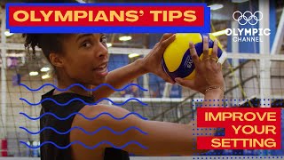 How to become a better volleyball setter ft. Team USA&#39;s Rachael Adams | Olympians&#39; Tips