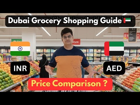 Dubai Grocery Shopping for Indians 🇮🇳 | Full Guide with Prices & Tips 