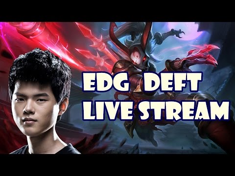 [June 10, 2016 ] EDG deft - Kalistar vs Corki - S6 live stream
