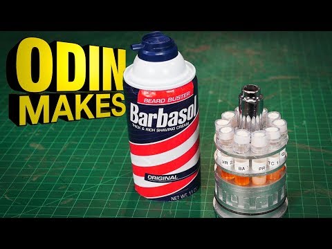 Odin Makes: Barbasol Cryocan from Jurassic Park