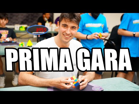 LA MIA PRIMA GARA COL CUBO DI RUBIK