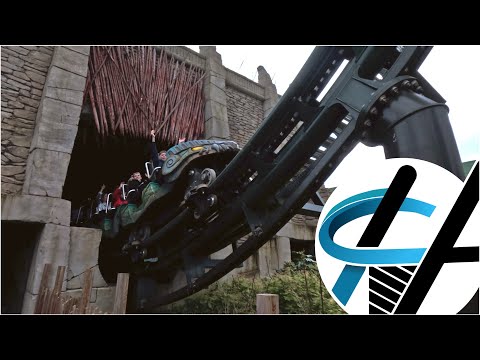 Walibi Belgium Kondaa onride (4K, 60fps, POV)