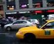 Yellow Taxi Cab New York Times Square