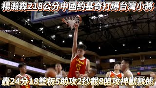 [問卦] 楊翰森長這麼高又怎麼強是不是太犯規了