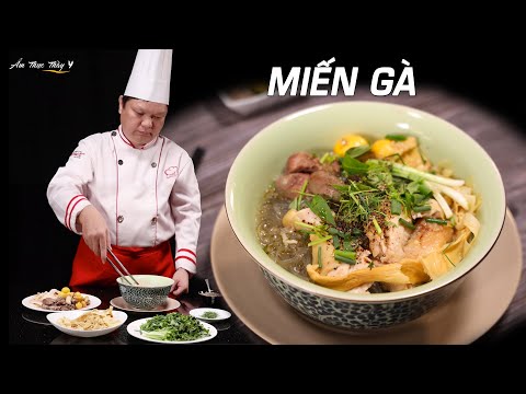 Cách nấu Miến Gà đơn giản mà thơm ngon| Ẩm Thực Thầy Y - Dạy học nấu ăn