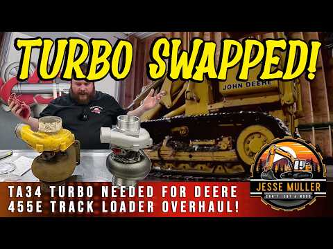 We Won't Let Rust Ruin @jmuller86 455E Track Loader - TA34 Turbo Replacement at Unbeatable Pricing!