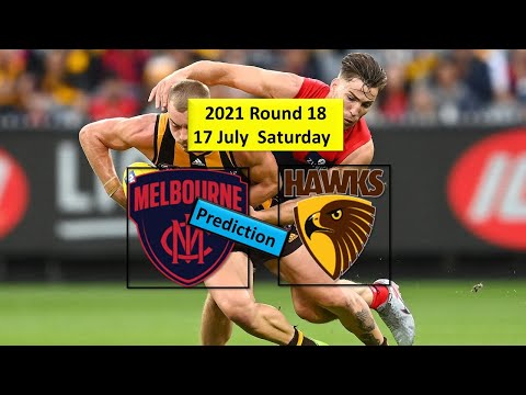 2021 AFL 18 Round Melbourne vs Hawthorn prediction | Hawthorn vs Melbourne | afl 2021 | Footy | AUS