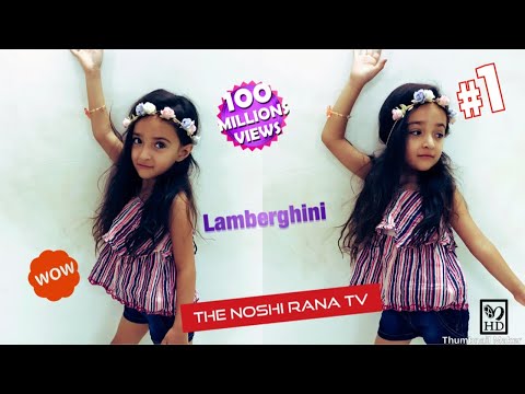 Lamberghini | Freestyle Dance | Kids Choreography | Punjabi | The Noshi Rana TV