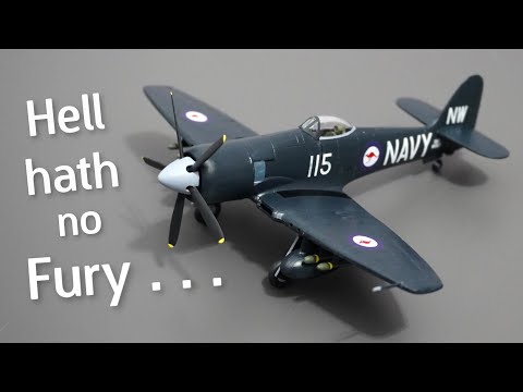Do we forget to have FUN? PM Model Sea Fury FB11 in 1/72 scale - Build & Review (Kinda)