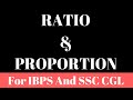 Ratio and Proportions Short Ticks - SSC & Bank Exam Preparation