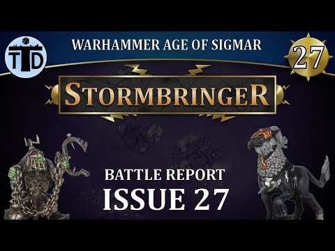 Gryph-hounds! Warhammer AoS: Stormbringer Issue 27 Battle Report