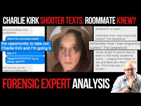 Charlie Kirk Alleged Shooter Text Messages: Did Roommate Know? Exclusive Forensic Expert Analysis