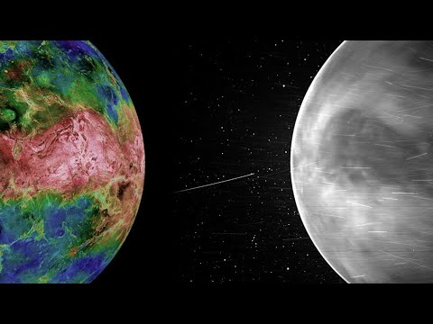 Die NASA machte erste Bilder von der leuchtenden Oberfläche der Venus!