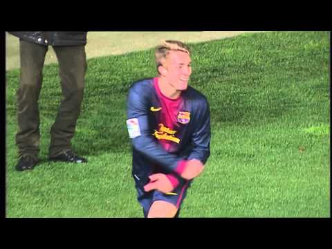 Gol de Gerard Deulofeu (1-0) en el FC Barcelona B - Xerez CD - HD