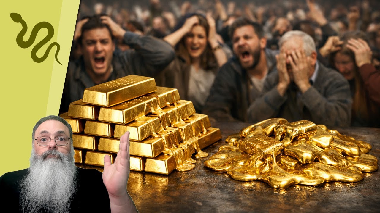 OURO e PRATA DERRETERAM! Mas também as AÇÕES e o BITCOIN! O QUE está ACONTECENDO? COLAPSO TOTAL?