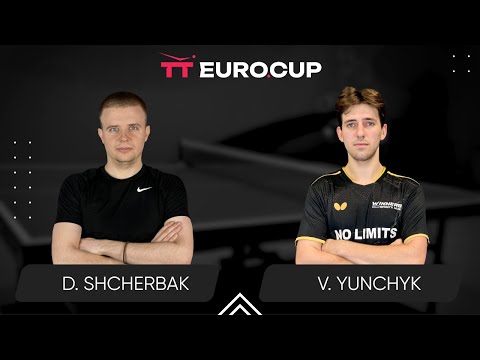 18:50 Denys Shcherbak - Valentyn Yunchyk 16.10.2024  TT Euro.Cup Ukraine Elite. TABLE 3