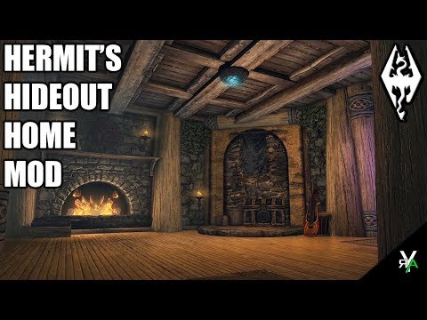 HERMIT'S HIDEOUT: Amazing Secluded Player Home- Xbox Modded Skyrim Mod Showcase