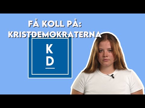 Allt du vill veta om Kristdemokraterna inför valet 2022