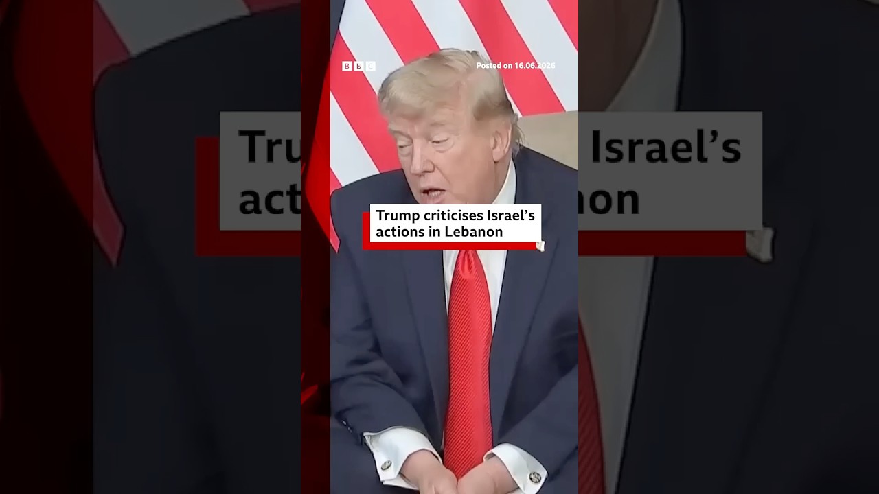Trump says he suggested Israel let Syria handle Hezbollah threat