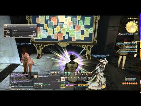 Final Fantasy 14:  Leveling Culinarian to 30 and Crafting Dyes