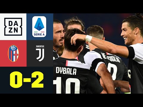Ronaldo vom Punkt, Dybala mit der Fackel: Bologna - Juventus 0:2 | Serie A | DAZN Highlights
