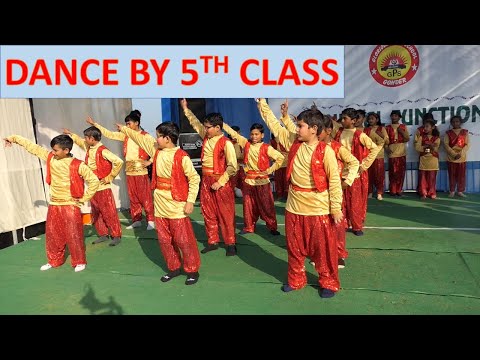 DANCE BY 5TH CLASS | ANNUAL FUNCTION 2020 | GLORIOUS PUBLIC SCHOOL