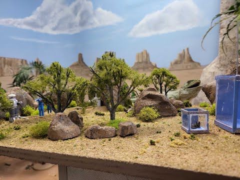 Building a Lost In Space Diorama