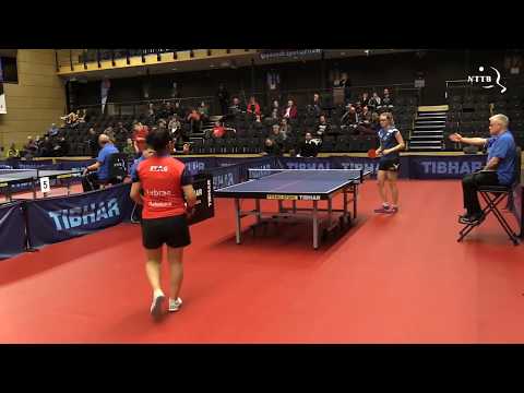 NK 2020 dames kwartfinale: Sanne de Hoop - Rachel Gerarts