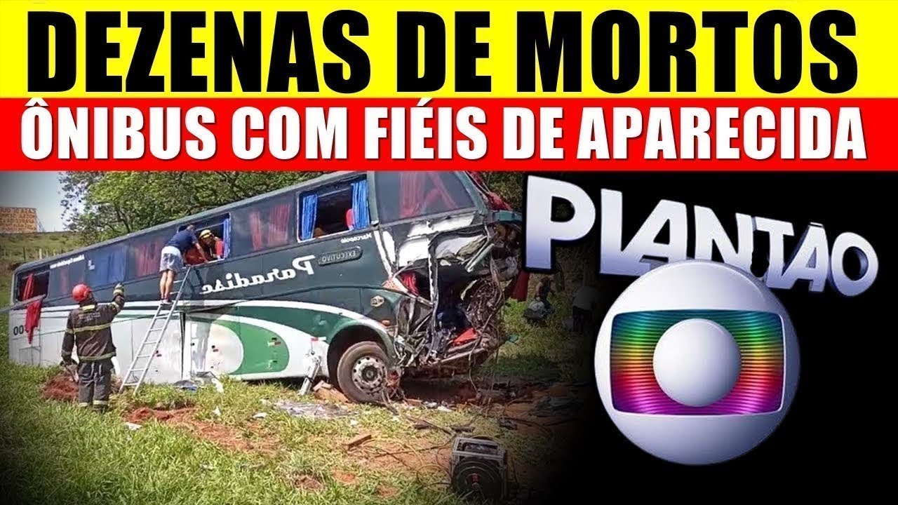 DEZENAS DE M0RTOS: Ônibus lotado IA a Santuário de APARECIDA em São Paulo; Fiéis estavam ORANDO