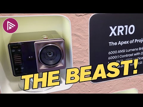 6,000 Lumens? The Hisense XR10 is A BEAST! | CES 2026