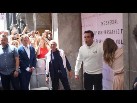 Ayda & Robbie Williams presents new Marc O'Polo collection @ Flagshipstore Munich Theatinerstrasse