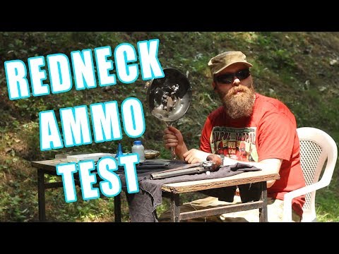 Testy: Rednekowy rdzeń do pocisku. Czarny proch.