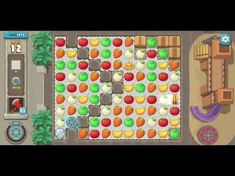 We Bare Bears Match3 Repairs Level 1473 - No Boosters