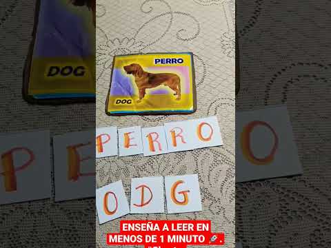 Cómo ENSEÑAR a LEER RÁPIDO 🚀 y FÁCIL.#Shorts.