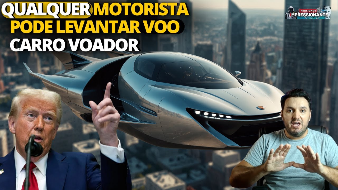 Agora É Real! O Carro Voador dos EUA Atinge 400km/h e Pode Ficar na Sua Garagem | China envia robô..